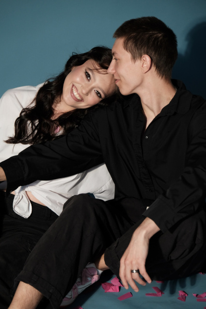 Фотосессия Love Story для пары - забронировать фотосессию в студии от сети фотостудий Fashion Box в Уфе – фото № 7