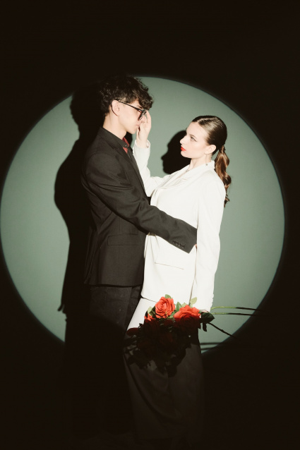 Фотосессия Love Story для пары - забронировать фотосессию в студии от сети фотостудий Fashion Box в Уфе – фото № 18