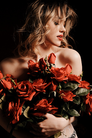 Фотосессия с розами